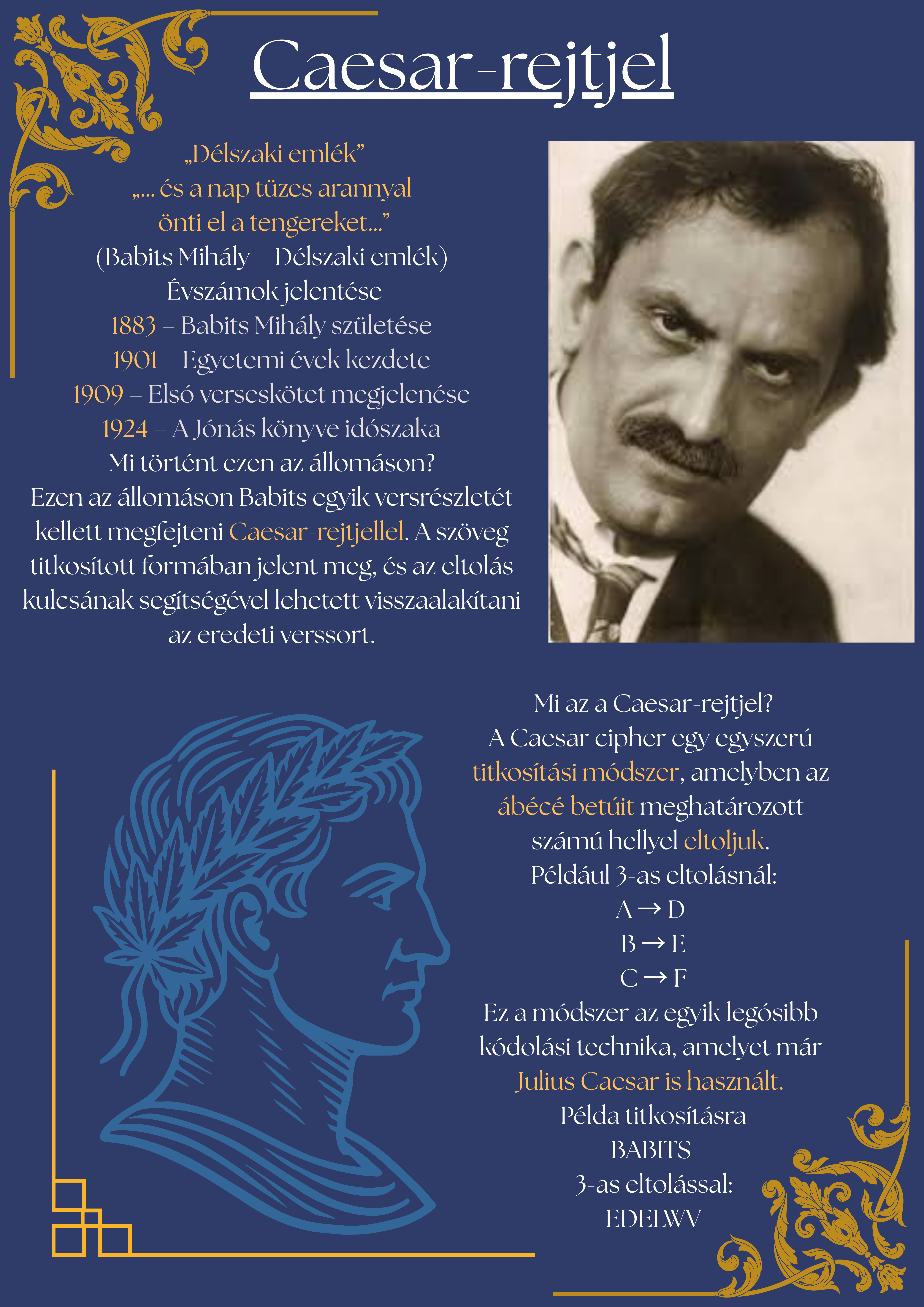 4. állomás – Caesar-rejtjel dekódolás